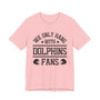 We Only Hang With Dolphins Fans T-shirt