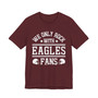 We Only Rock With Eagles Fans  T-shirt