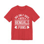 We Only Rock With Bengals Fans  T-shirt