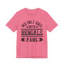 We Only Rock With Bengals Fans  T-shirt