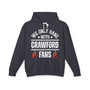  We Only Hang With Crawford Fans - Hoodie (hanging gloves)