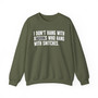 I Don't Hang With Bitches Who Hang With Snitches- Sweatshirt Censored 