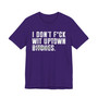 I Don't Fuck Wit Uptown Bitches T-shirt(blurred print)