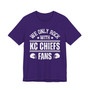 We Only Rock With KC Chiefs Fans  T-shirt