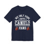 Copy of We Only Hang With Canelo Fans T-shirt (hanging gloves)