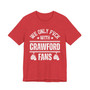 We Only Fuck With Crawford Fans  T-shirt (White Gloves)