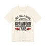 We Only Hang With Crawford Fans T-shirt (Glove bump)
