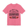 We Only Hang With Crawford Fans T-shirt (Glove bump)