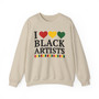 I Love Black Artists - Sweatshirt