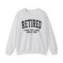 Retired From The Game Since (Customize Date) Sweatshirt