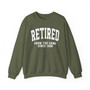 Retired From The Game Since (Customize Date) Sweatshirt