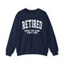 Retired From The Game Since (Customize Date) Sweatshirt