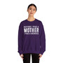 Before I Was A Mother I Was A Menace -  Sweatshirt (distressed)