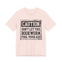 Caution Don't Let This Bookworm Fool Your Ass - Tshirt