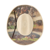 SOMBRERO VAQUERO DE PALMA BLANCA CARRERAS 30X