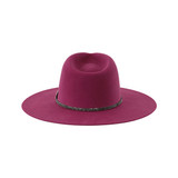 SOMBRERO FASHION DE LANA CABERNET