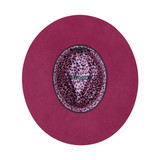 SOMBRERO FASHION DE LANA CABERNET