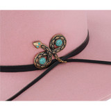 SOMBRERO FASHION DE LANA RATTLESNAKE