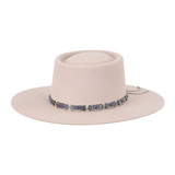 SOMBRERO FASHION DE LANA CRYSTAL SAGE 6X