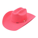 SOMBRERO VAQUERO DE LANA FLAMINGO