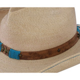 SOMBRERO VAQUERO DE PALMA BLANCA  ZAFIRO 20X