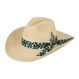 SOMBRERO  FASHION DE PALMA BLANCA PRICKLY PEAR
