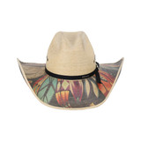 SOMBRERO VAQUERO DE PALMA BLANCA INDIO 30X