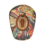 SOMBRERO VAQUERO DE PALMA BLANCA INDIO 30X