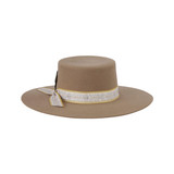 SOMBRERO FASHION DE LANA GOLDEN LIGHT