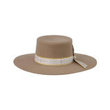 SOMBRERO FASHION DE LANA GOLDEN LIGHT