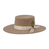 SOMBRERO FASHION DE LANA GOLDEN LIGHT