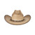 SOMBRERO VAQUERO DE PALMA VERDE PISTOLA 10X