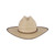 SOMBRERO VAQUERO DE PALMA VERDE KENDALL 5X