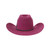 SOMBERERO VAQUERO DE LANA MALBEC