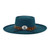 SOMBRERO FASHION DE LANA TEAL OWL