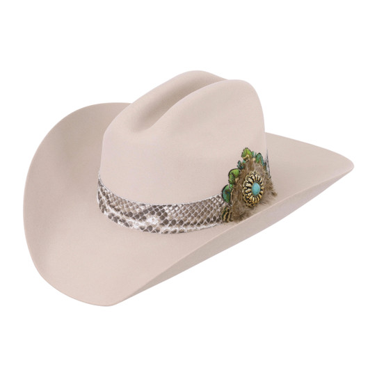 SOMBRERO FASHION DE LANA CELESTIAL PYTHON 6X SOMBRERO FASHION DE LANA CELESTIAL PYTHON 6X