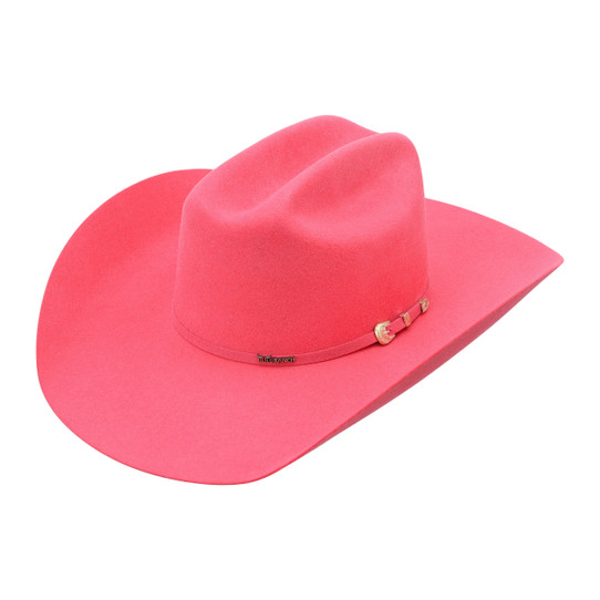 SOMBRERO VAQUERO DE LANA FLAMINGO