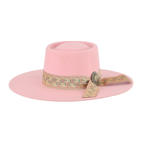 SOMBRERO FASHION DE LANA ROSE SOMBRERO FASHION DE LANA ROSE
