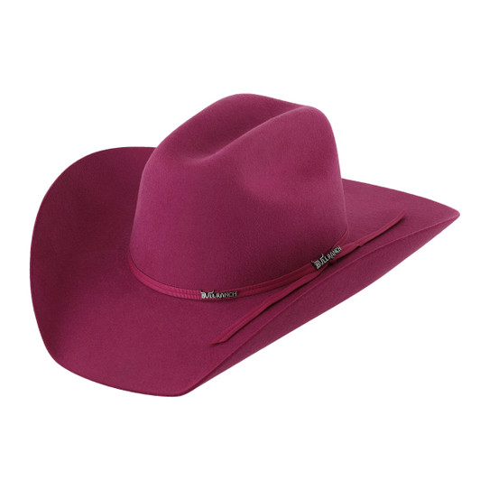 SOMBRERO VAQUERO DE LANA MAVERICK JR GRAPE SOMBRERO VAQUERO DE LANA MAVERICK JR GRAPE