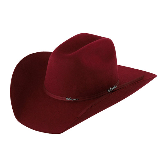 SOMBRERO VAQUERO DE LANA MAVERICK JR CHERRY SOMBRERO VAQUERO DE LANA MAVERICK JR CHERRY