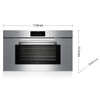 ICBCSO30PMSPH1 - 76cm Professional M Series Steam Convection Oven - Stainless Steel (CLEARANCE 1 ONLY)