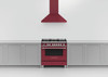 OR90SCG6R1 - 90cm Classic Style Freestanding Cooker, Pyrolytic Cleaning - Red