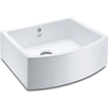 SCWT595WH - Shaws Waterside 600 Classic Farmhouse Single Bowl Handcrafted Fireclay Sink