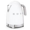 KLF04WHAU - 50'S Retro Style Aesthetic Kettle with Electric Variable Temp, WHITE