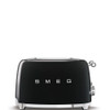 TSF03BLAU - 4 Slot Toaster, 50'S Retro Style Aesthetic, BLACK