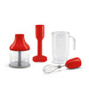 HBF02RDAU - Hand Blender, 50's Retro Style, RED