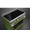 CPF9IPOG - 90cm Portofino Freestanding Cooker, 5 Zone Induction, Pyrolytic Cleaning - Olive Green