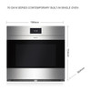 ICBSO30CMS - 76cm Contemporary M Series Multifunction Oven, Handless - Stainless Steel