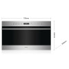 ICBSPO30TMSTH - 45cm Transitional M Series Compact Speed Oven with Microwave and Grill - Stainless Steel