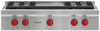 ICBSRT364G - 91cm 4 Burner Cooktop with Infrared Teppanyaki Plate - Stainless Steel